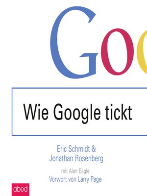 cover image of Wie Google tickt--How Google Works